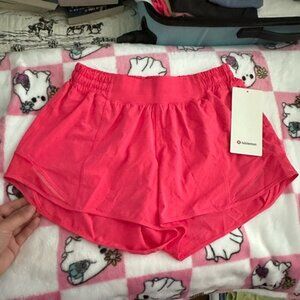 Nwt lululemon lipgloss pink shorts